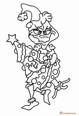 Grinch Navidad Wonder Colorear Noël Cindy Print Romantis Gratuitement Malvorlage Kunjungi Enfants Coloriages Stole Coloringfolder Mashabli sketch template