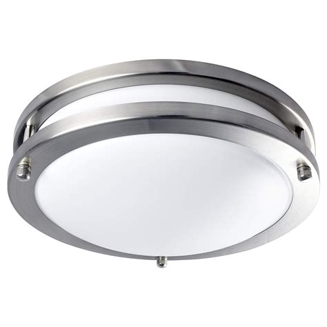 luxrite led flush mount ceiling light   dimmable  cool white  lumens
