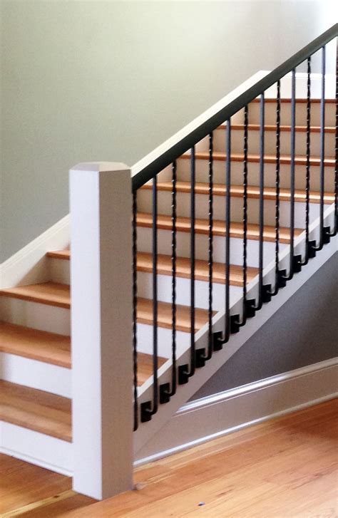 custom metal handrail system  side mount balusters stairs design stair railing railing