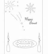 Diwali Coloring Pages Kids Printable Print Coloringkids sketch template