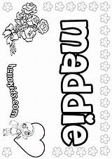 Maddie Coloring Pages Liv Print Disney Color Hellokids Names Template sketch template