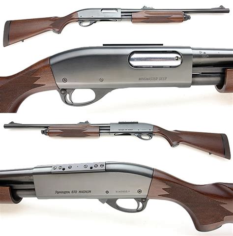 remington wingmaster  magnum deer slug barrel  ga pump shotgun