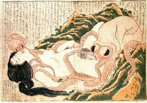 Rule 34 Consensual Tentacle Sex Female Fine Art Hokusai Japanese