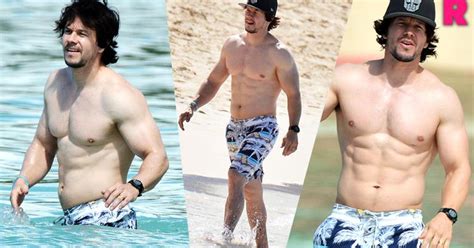 Hot Holiday 10 Sizzling Photos Of Buff Mark Wahlberg Hitting The Beach