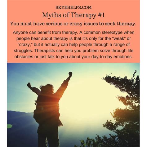 myths of therapy skyehelps