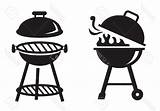 Grill Bbq Vector Getdrawings Icons sketch template