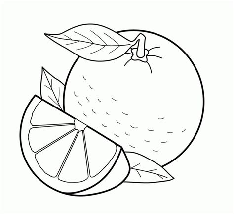 printable fruit coloring pages  kids   fruit coloring