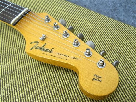 tokai springy sound gold friday strat  stratocaster guitar