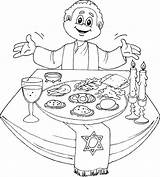 Passover Pesach Colornimbus Seder Getdrawings Freecoloringpages sketch template