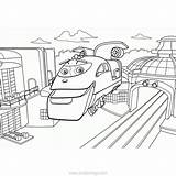 Chuggington Locomotive Speedy Xcolorings sketch template