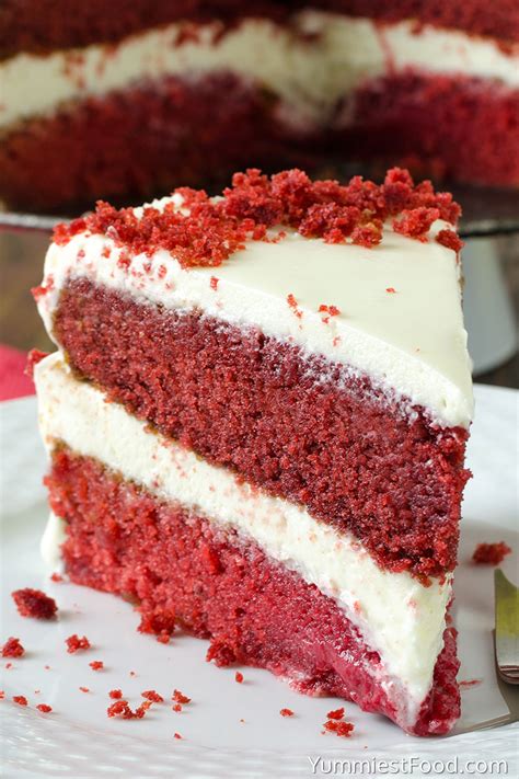 red velvet cake recipe from yummiest food cookbook