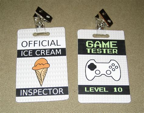 custom id badge  steps instructables