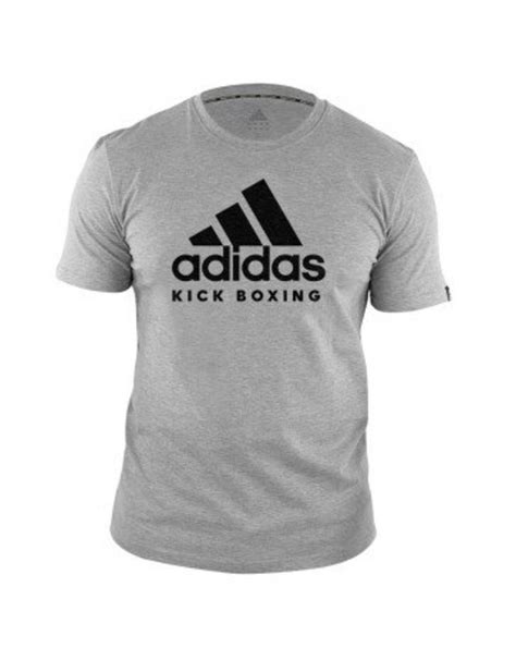 adidas  shirt kickboxing community gray black kyokushinworldshop