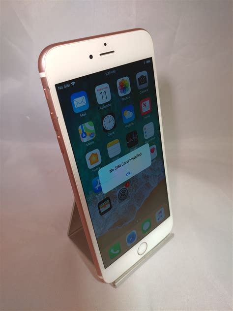 Apple Iphone 6s Plus 64gb Rose Gold Verizon Unlocked Excellent
