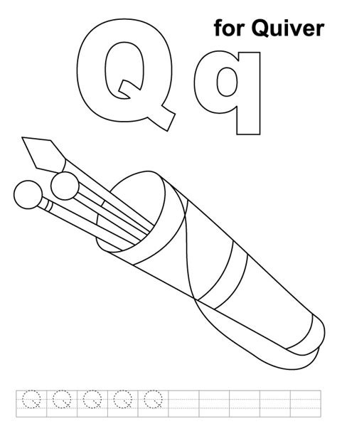 quiver coloring pages