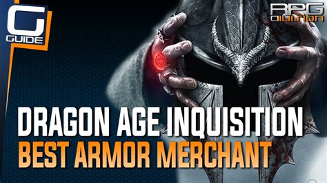 dragon age inquisition  armor schematics merchant youtube