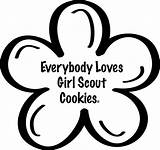Cookie Coloring Printable Pages Scout Girl Getdrawings sketch template