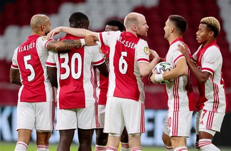 ajax hit  covid  disaster  eleven members  squad test positive   champions