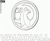 Vauxhall Motors Emblem sketch template