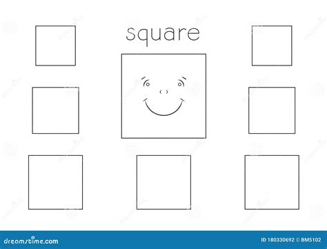 squares coloring pages learny kids