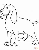 Beagle Coloring Pages Dog Sketch Urgent Template Getcolorings Colori sketch template