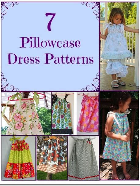 simple pillowcase dress patterns  girls craftfoxes