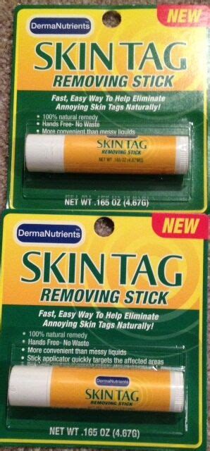 2 dermanutrients skin tag remover stick works like tag