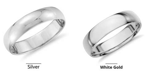 white gold  silver      jewelry