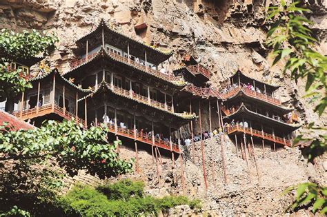 impossible taoist temple hangs   tribute  ancient builders
