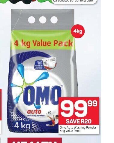 omo auto washing powder kg  pack offer  pick  pay hypermarket