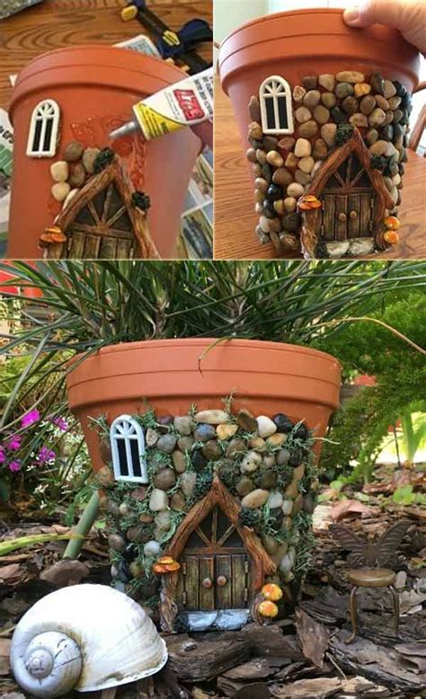 cool ways  decorate  flower pots
