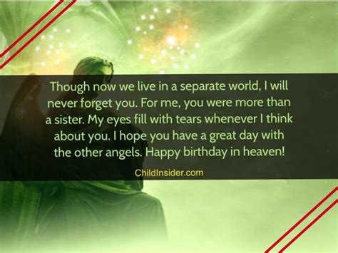 cordial birthday wishes  sister  heaven child insider
