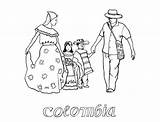Colombia Coloring Pages Color Columbia Flag Dibujos July Child Colorear Para Printable Print Getcolorings Colombian Getdrawings Anatomy Drawing Template Independence sketch template
