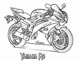 Yamaha Motociclo Valentino Printmania sketch template