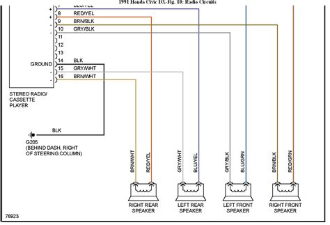 diagram  honda civic wiring diagram mydiagramonline