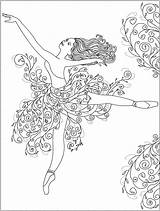 Coloring Pages Ballerina Ballet Nicole Dance Primavera Colouring Da Adult Printable Sheets Girls sketch template