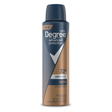 degree men antiperspirant deodorant spray hero  oz walmartcom walmartcom