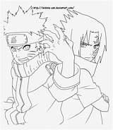 Naruto Sasuke Coloring Pages Vs Curse Drawing Lineart Mark Pngkey sketch template
