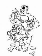 Fighter Street Coloring Pages Akuma Template sketch template