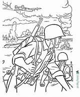 Forces Armed Coloring Pages sketch template