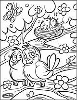 Kleurplaat Lente Kleurplaten Vogeltjes Vogels Jonge Zomer Printables Preschool Knutsels Voorjaar Deel Downloaden Printemps Stampa Uitprinten Natuur Printen Yoo Roseart sketch template