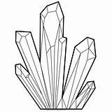 Coloring Crystals Svg Pages Ultra Drawings 200px 29kb sketch template