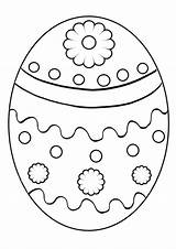 Easter Egg Printable Coloring Crafts Preschool Worksheets Toddler Comment First sketch template