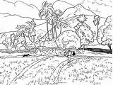 Coloring Gauguin Colorare Tahiti Acuarelas Paisaje Jimmiescollage Arcimboldo Disegni Bellissimo Paesaggio Disegnare Ciao Bambini Autunnale Tahitian Alley Downloaded Fantastic Designlooter sketch template