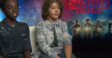 Stranger Things Stars Gaten Matarazzo And Caleb Mclaughlin On The 80s