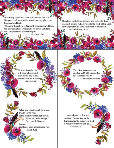 printable bible verses  pictures