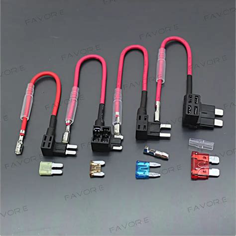 micro micro mini standard medium blade fuse apapter automotive fuses tap holder  fuses