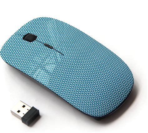 amazoncom koolmouse optical  wireless computer mouse blue scale computers