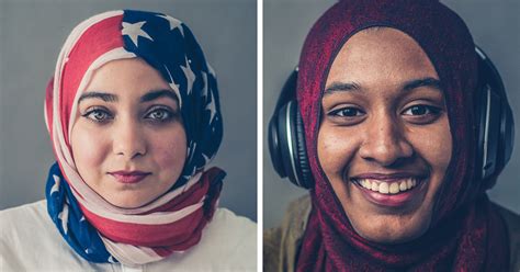 photographer fights trumps islamophobia  beautiful portraits  american muslims demilked