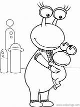 Backyardigans Coloring Pages Mom Clipart Xcolorings 50k 640px Resolution Info Type  Size Jpeg Library Popular Cartoon sketch template